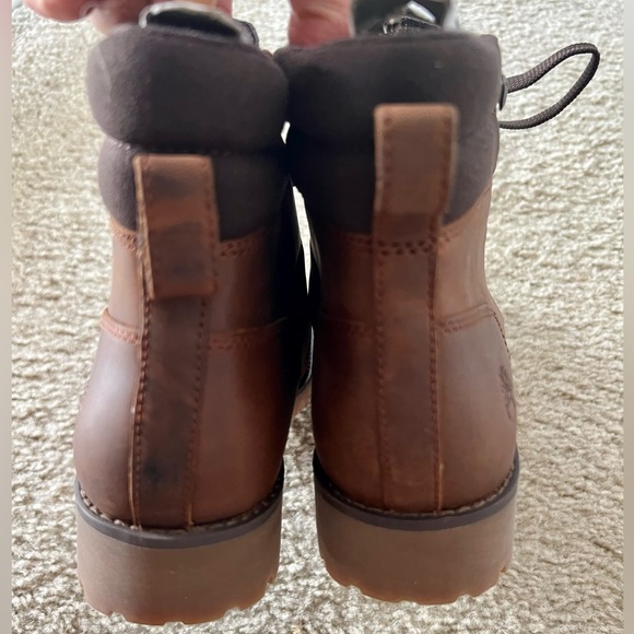 Timberland Ellendale Water Resistant Hiker Boot Brown Grain Leather - Picture 10 of 12